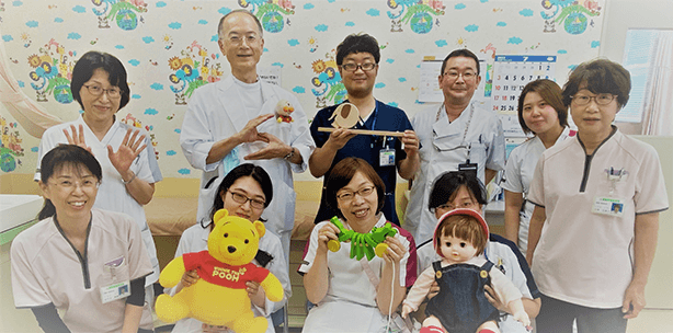 小児科の集合写真